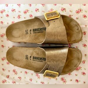 Birkenstock Gold Sandals